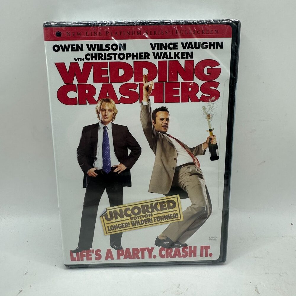 Wedding Crashers DVD Movie Full Screen Rated R New Line Cinema